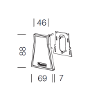 FOSNOVA - FOS2202581200 TESTAT.CHIUS SINTESI 258 BIANCO