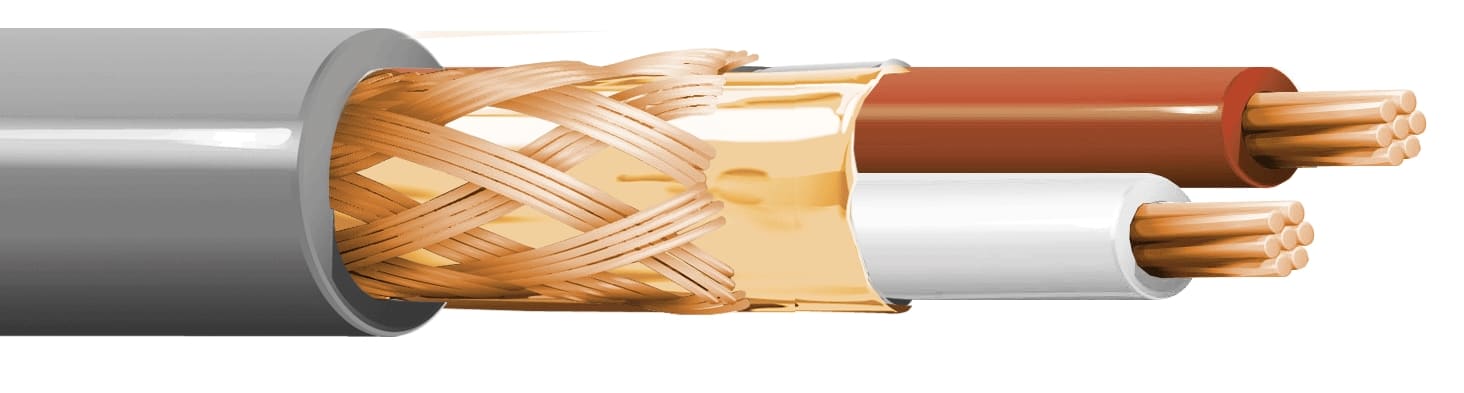 ITC INDUSTRIA TECNIC - ITCCY-2NGRM100 FR2OHH2R GRIGIO 2X1.00 DIN47100 MAT.100