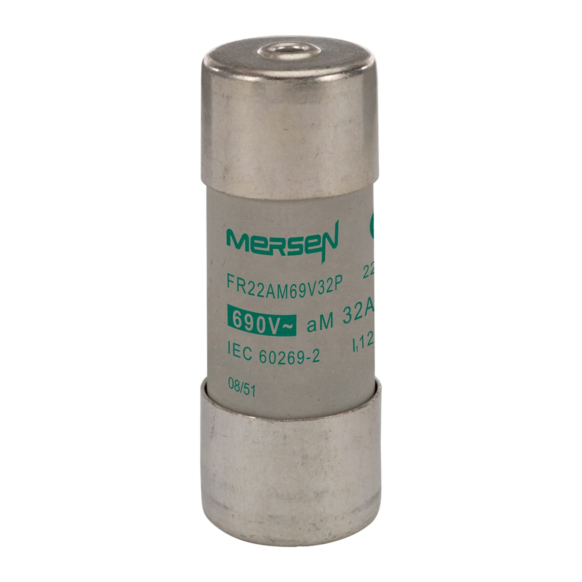 MERSEN ITALIA SPA XESX214633 FUS. BT AM 22 X 58 690VAC CON PERC. 32A