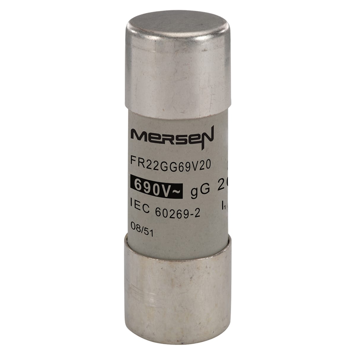 MERSEN ITALIA SPA XESP211038 FUS. BT GG 22 X 58 - 690VAC 20A