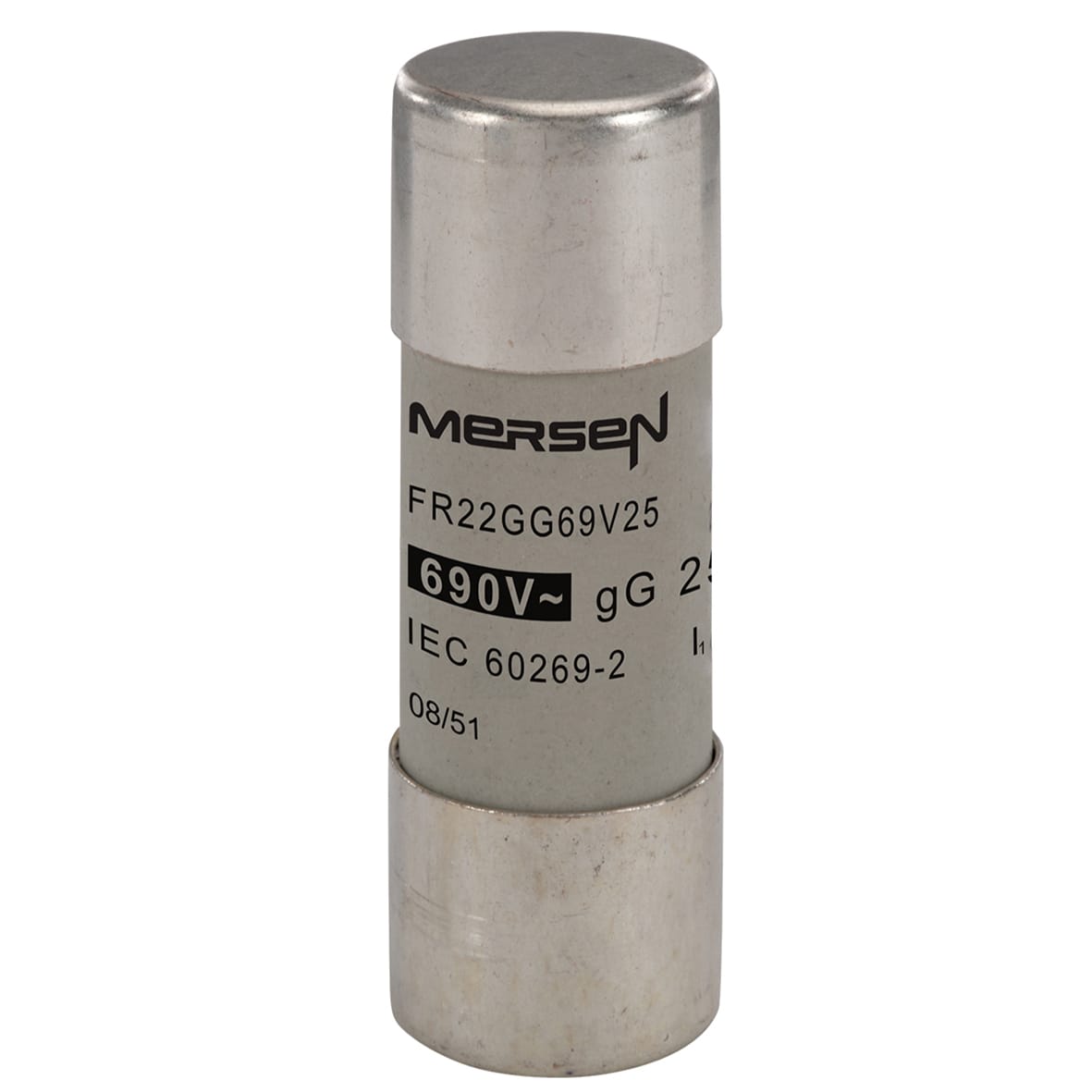 MERSEN ITALIA SPA XESN212072 690V CP 22X58 GG 25A S/I