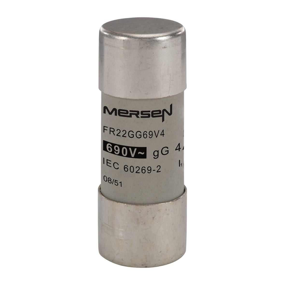 MERSEN ITALIA SPA XESH219772 FUS. BT GG 22 X 58 - 690VAC 4A
