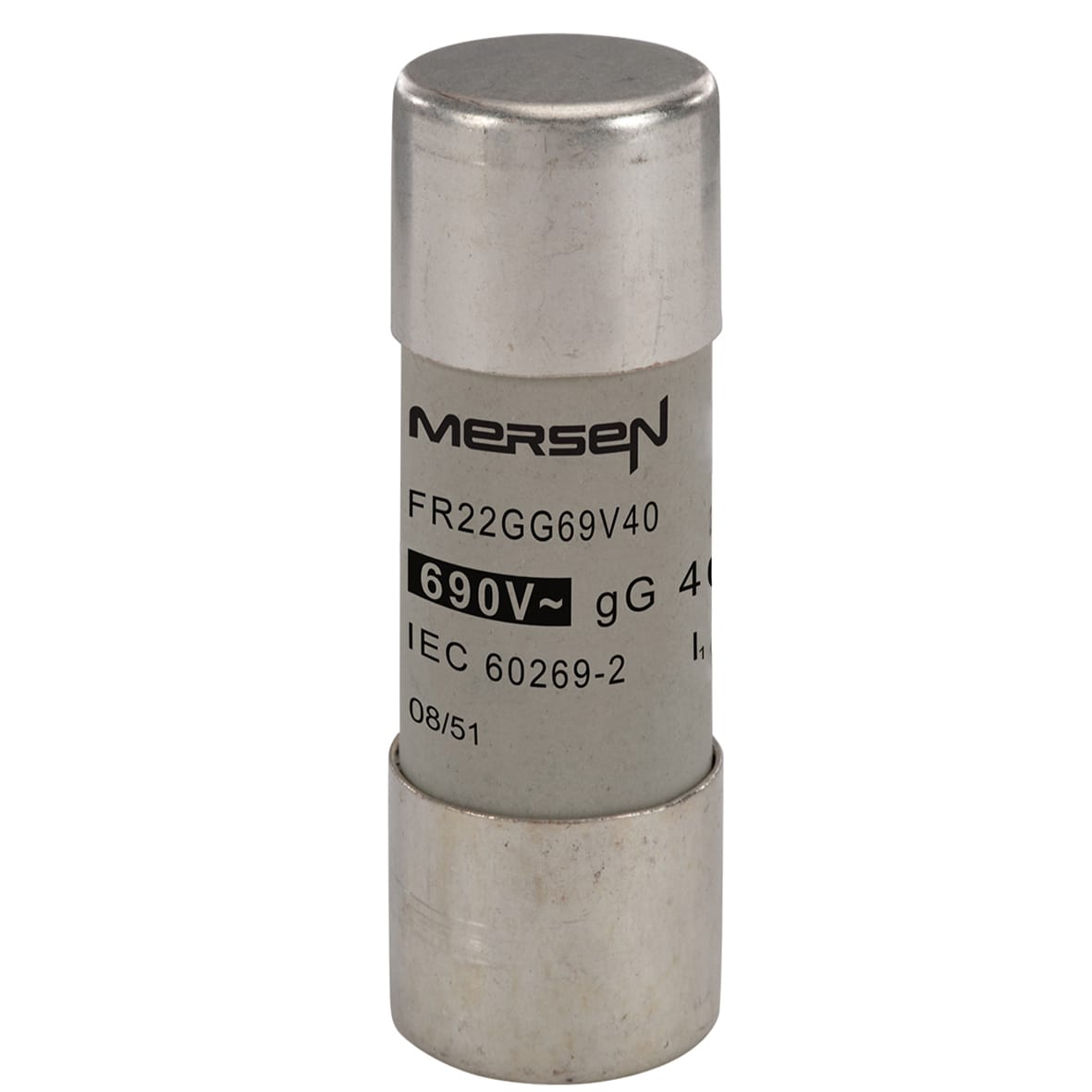 MERSEN ITALIA SPA XESJ213609 FUS. BT GG 22 X 58 - 690VAC 40A