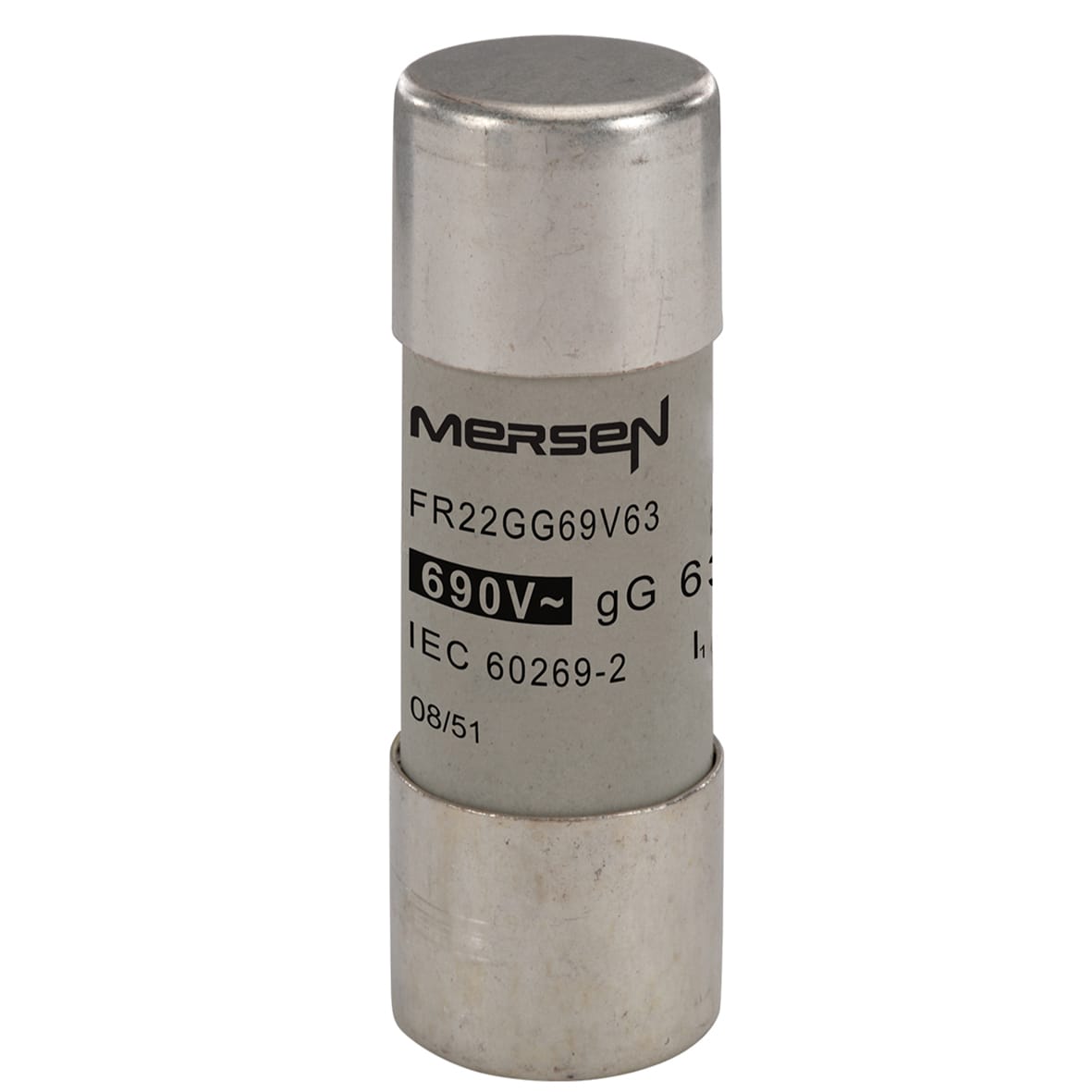 MERSEN ITALIA SPA XESY215646 690V CP 22X58 GG 63A S/I