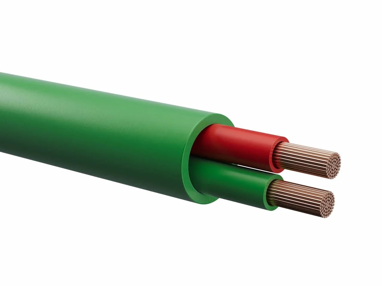 BERICA CAVI SPA - BECB4602050KM FR2DR 2X0,50 TIPO K VERDE