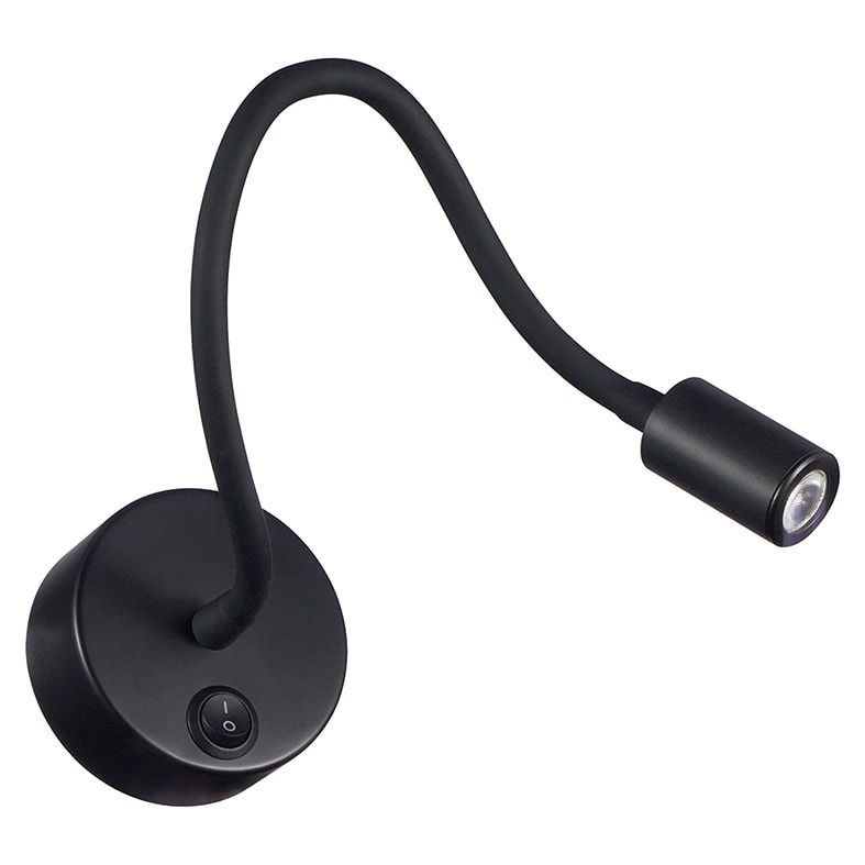 ROSSINI RSSFRI001N APPLIQUE NERA LED 3W IP20 3000K CRI80