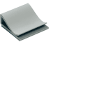 ABB SPA - ABBFRPV-1000-8-C CLIP X CAVO PIATTO25,4X25,4MM500PZ GRIGIO