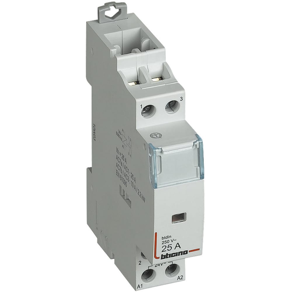 BTICINO BTIFT1A2N230 BTDIN - CONTACTOR 2NO 25A COIL 230VAC AC
