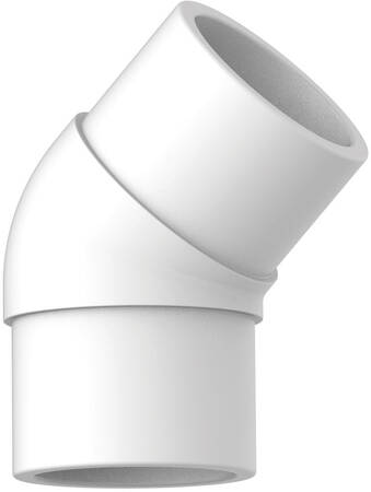 AQUATECNIK SPA - AQK63532U GOMITO 45° A CODOLO LUNGO - SDR 11 250