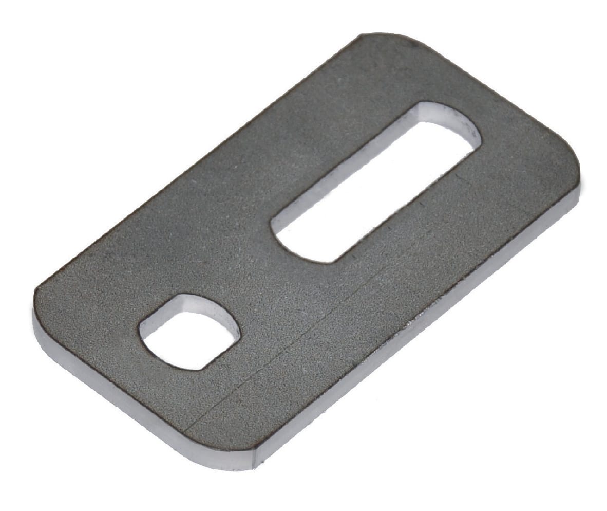 TEKNOMEGA SRL TKGFVT1515 PIASTRINA DI FISSAGGIO PIANA 2 FORI INOX