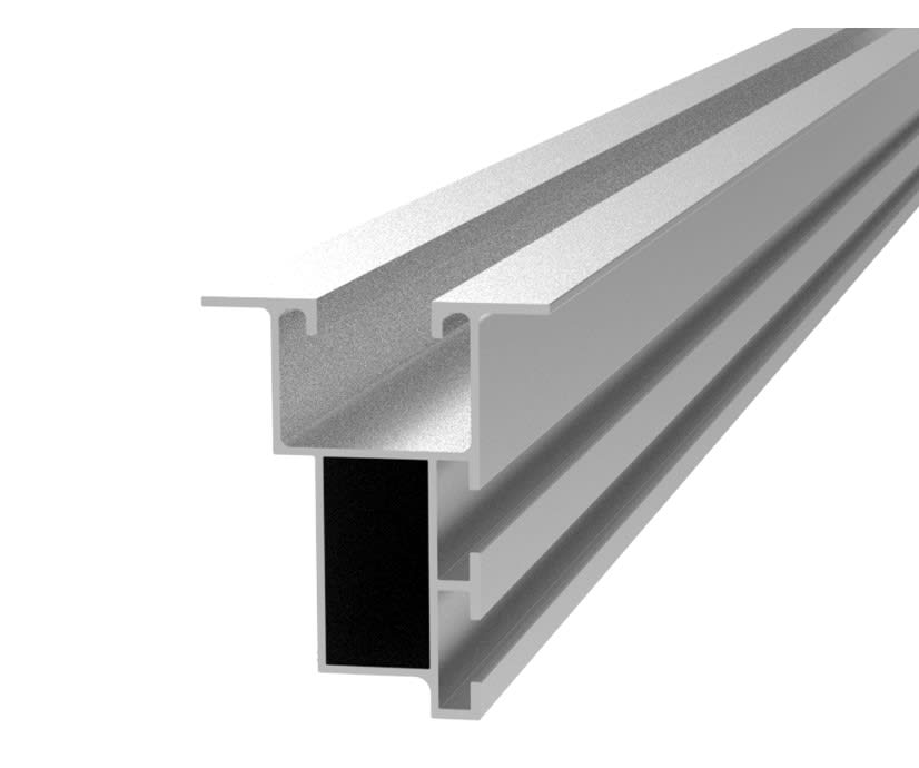 TEKNOMEGA SRL - TKGFVT7504 PROFILO ALU DOPPIO APPOGGIO 4,4M