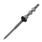 TEKNOMEGA SRL TKGFVT9024 VITONE AUTOFIL. INOX M10 L300MM X LEG/CE