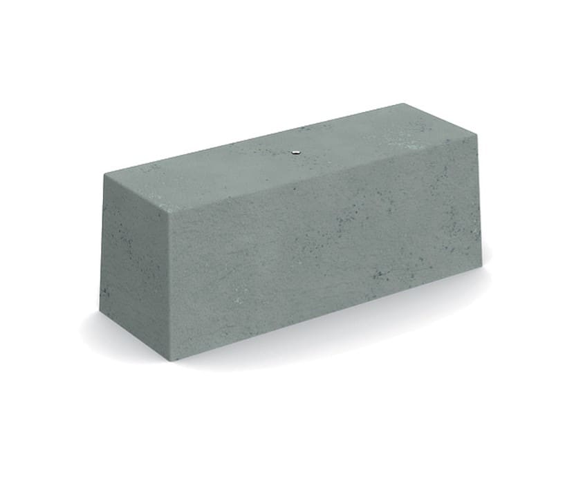 TEKNOMEGA SRL TKGFVT9454 ZAVORRA CEMENTO 30KG PIANA CON INSERTO M