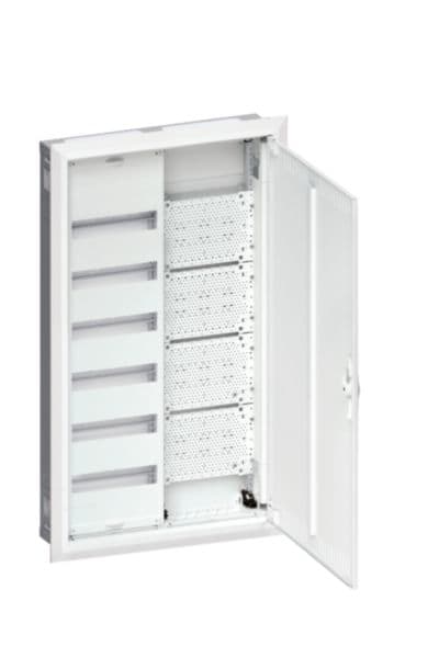 HAGER BOCCHIOTTI HBZFWU62K1 QUADRO FW INCASSO 2X6 FILE DISTR + DATI