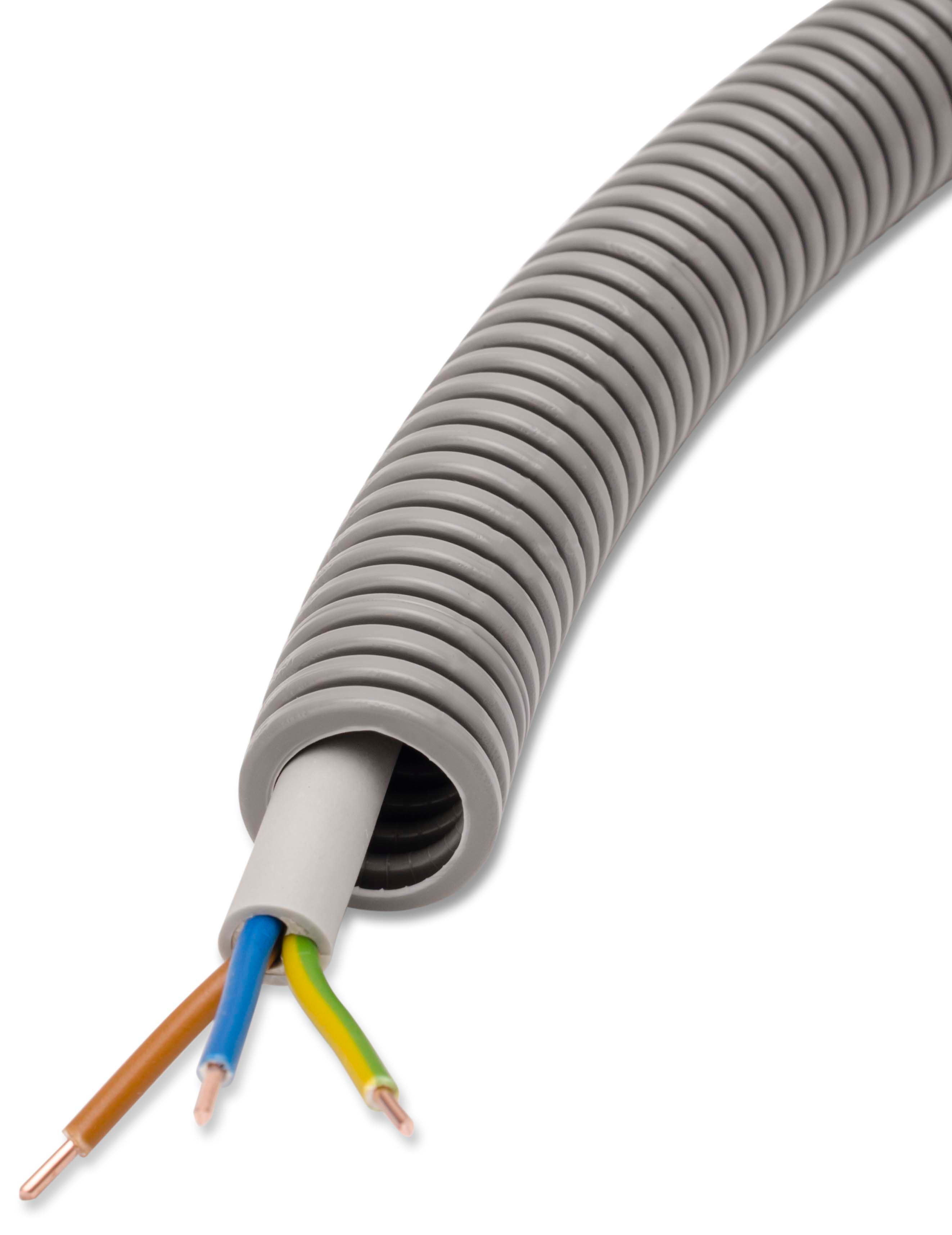 DIETZEL - DIE065039 PVC-Panzerflexrohr,A20mm,biegs.,mittel,