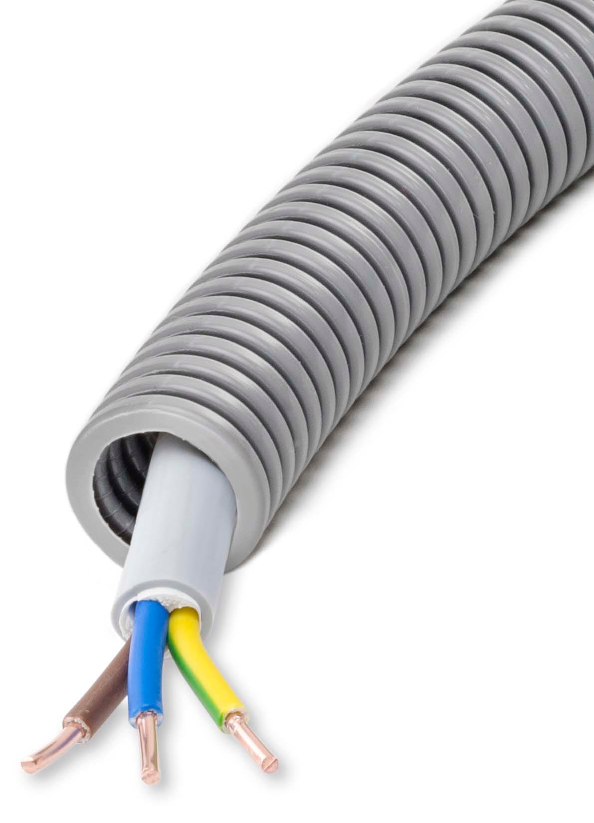DIETZEL DIE065040 PVC-Panzerflexrohr,A20mm,biegs.,mittel,