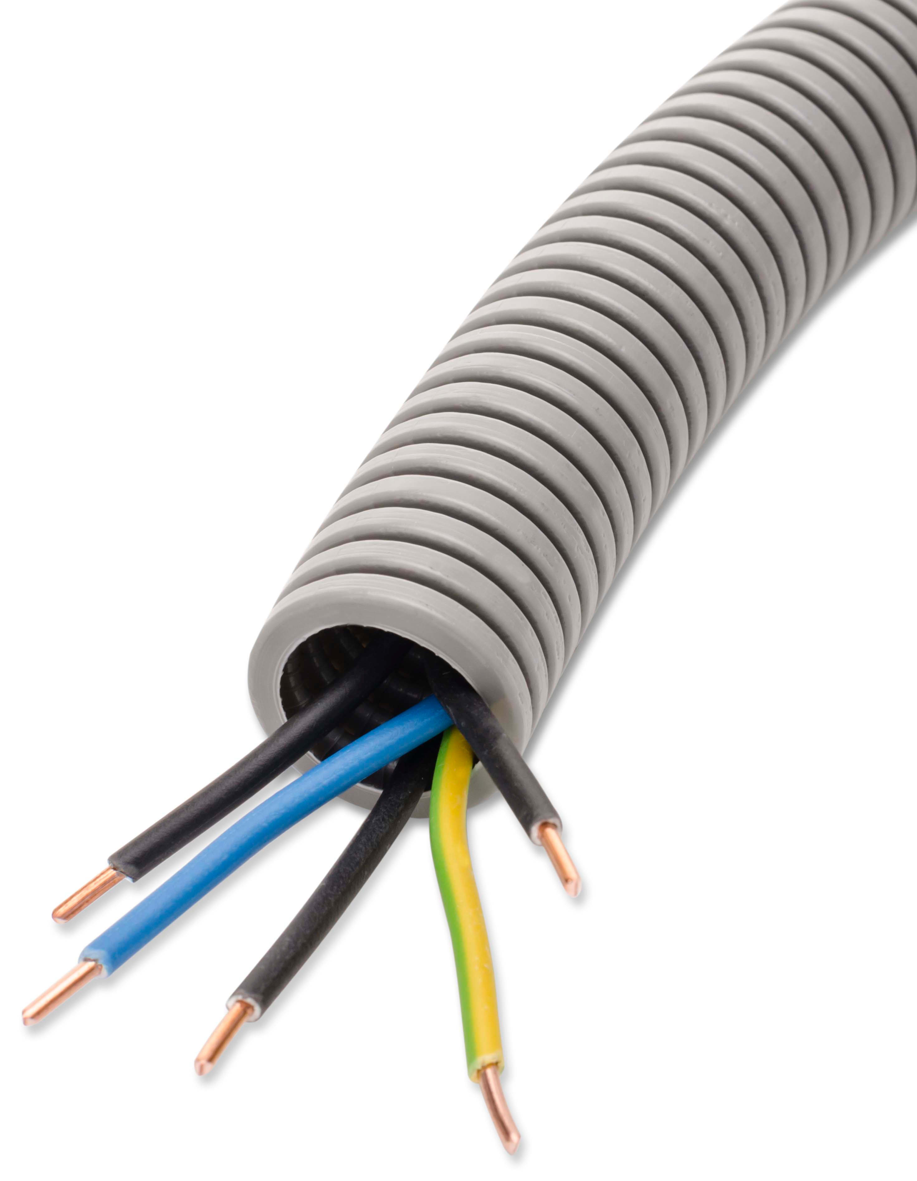 DIETZEL - DIE065046 PVC-Panzerflexrohr,A25mm,biegs.,Turbori