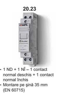 FINDER SPA - FIN202380484000 RELÈ AD IMPULSI 17.5MM 1NO+1NC 16A