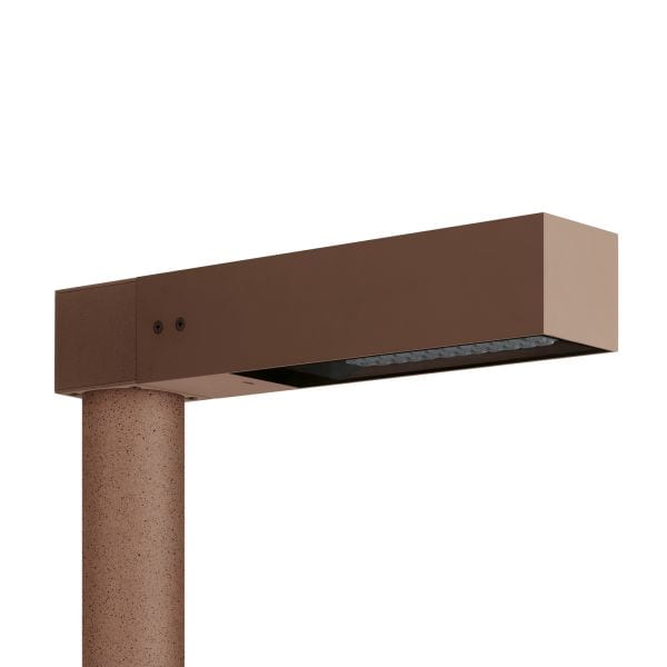 LOMBARDO LOMLL14030KD3 FLAG 330 POST LED 3K 19W CORTEN