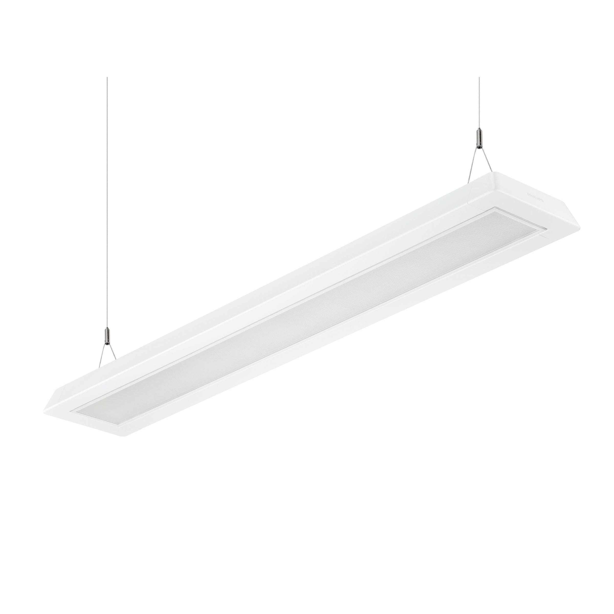 SIGNIFY ITALY SPA PHA10391700 SP342P | FLEXBLEND SUSPENDED D/I STAND-ALONE, 36 W, 1200x200 mm; H73 mm, SMT, 4800 lm, 4000 K, CRI90, DALI, UGR19