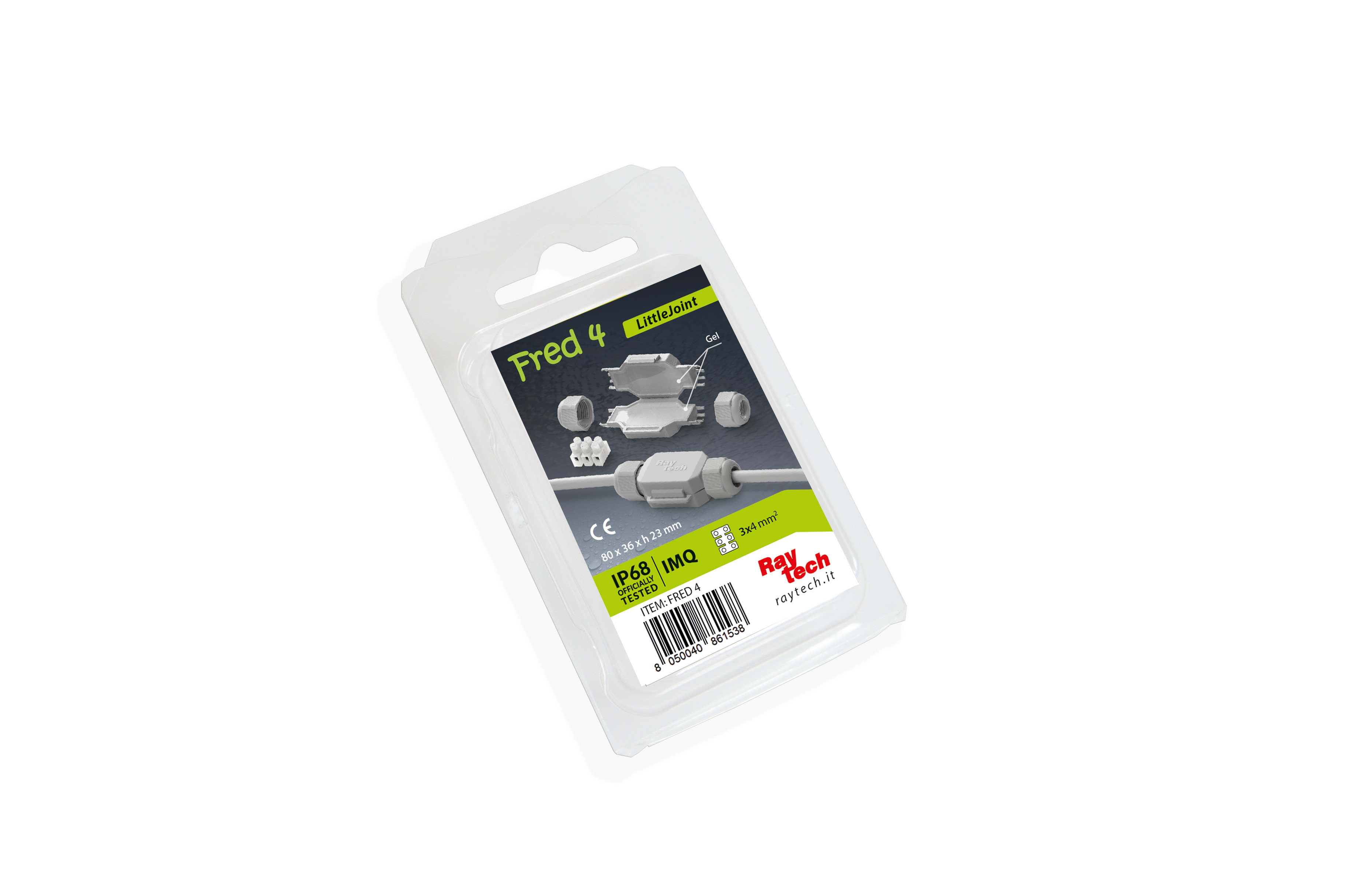 RAYTECH SRL RYTFRED/4 FRED 4 GIUNTO IN GEL + MORSET(CF 1 PZ)
