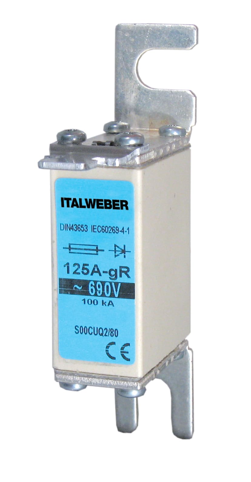 ITALWEBER SPA - ITW1720125G FUS NH000 E/80 GR 125A 690V