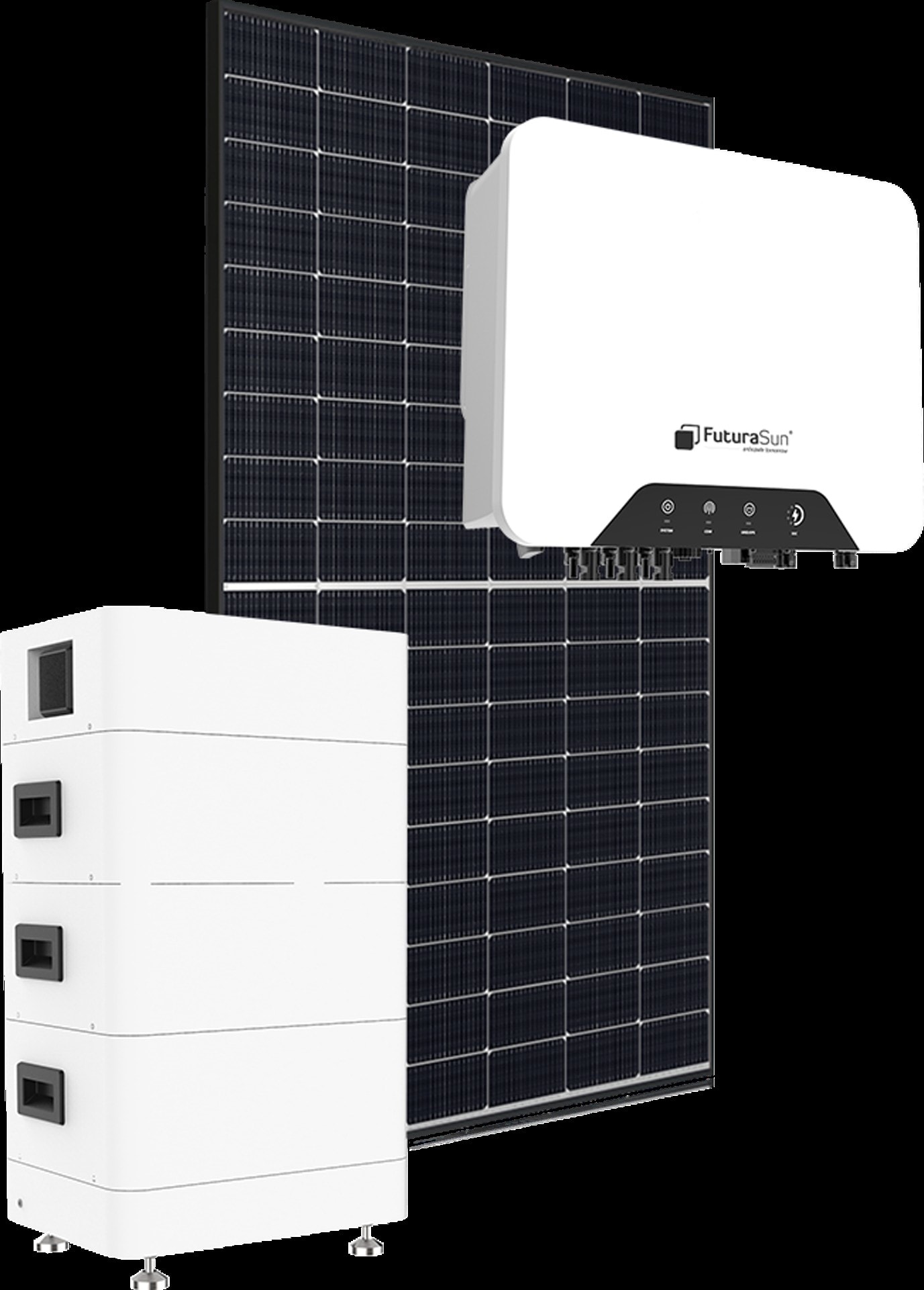FUTURASUN SRL FUTFIT72E003 Kit 14x460W + Inv 6kW + Ass. 5a