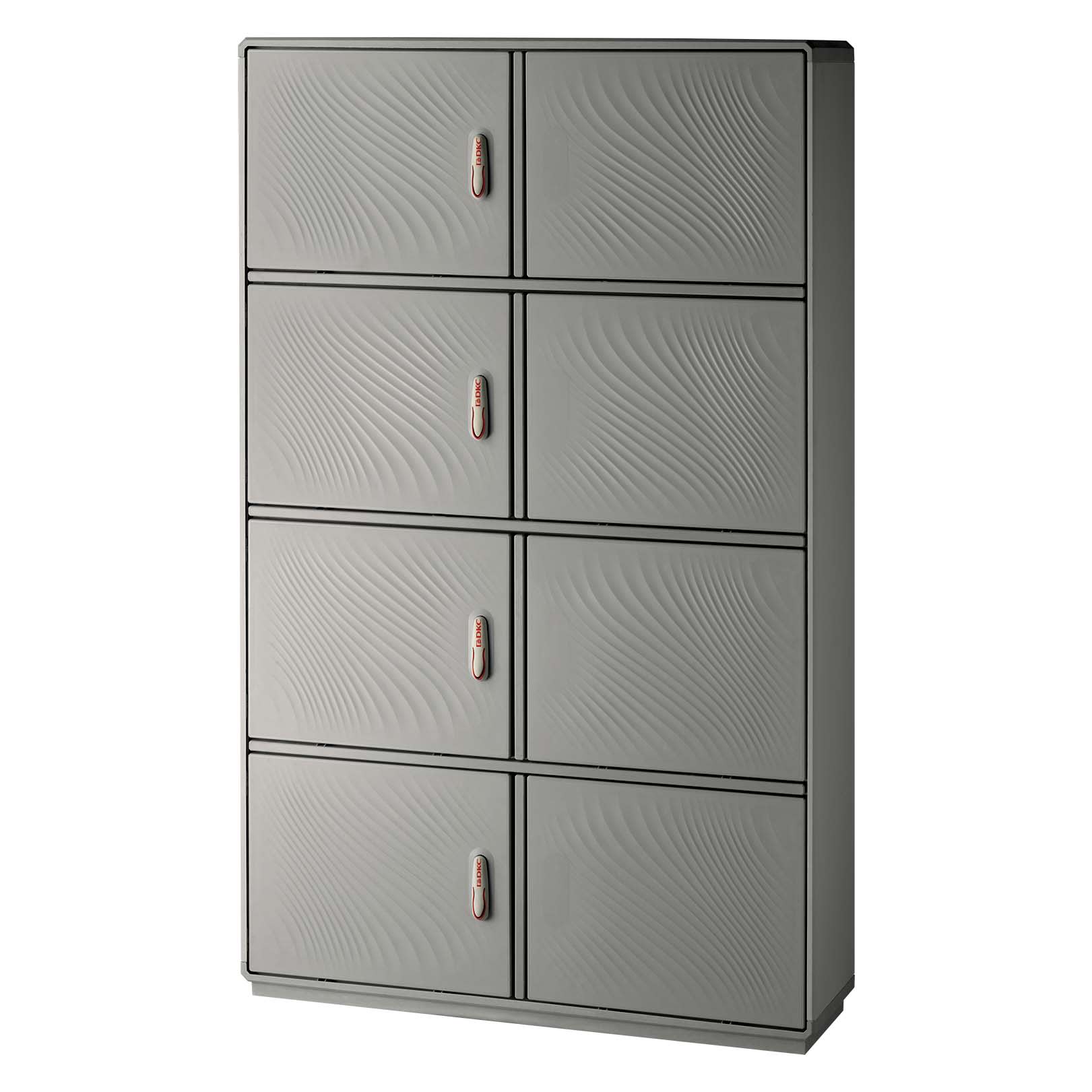 CONCHIGLIA - CON077139392 Serie GRAFI 12 - Armadio in vetroresina, 3 vani + zoccolo, IP55, dim. 1840 x 1150 x 460 mm (AxBxP)