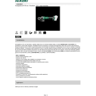 HIKOKI POWER TOOLS - HIAG1813DVFW2Z SMER. ANGOLARE 18V, 125MM, CORPO