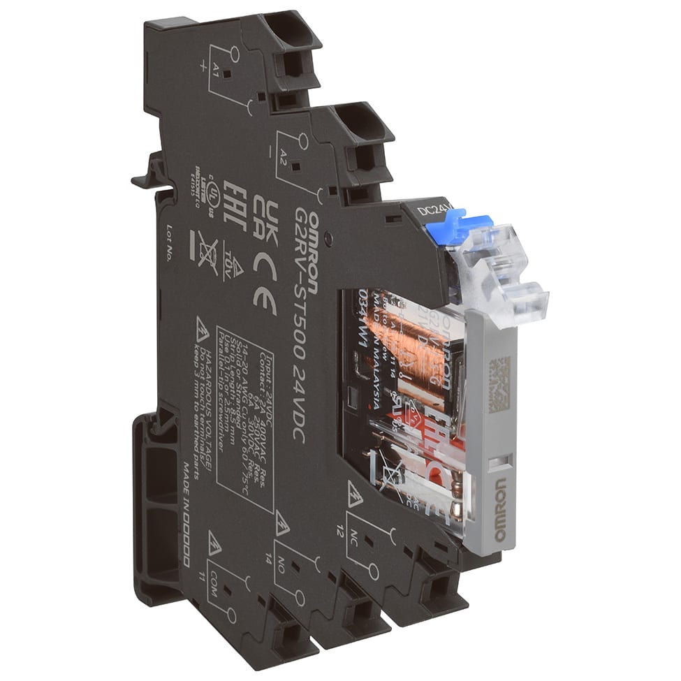 OMRON - OMRG2RVST500APDC24 RELE- REL DI INGRESSO SLIM 6 MM INCL. P