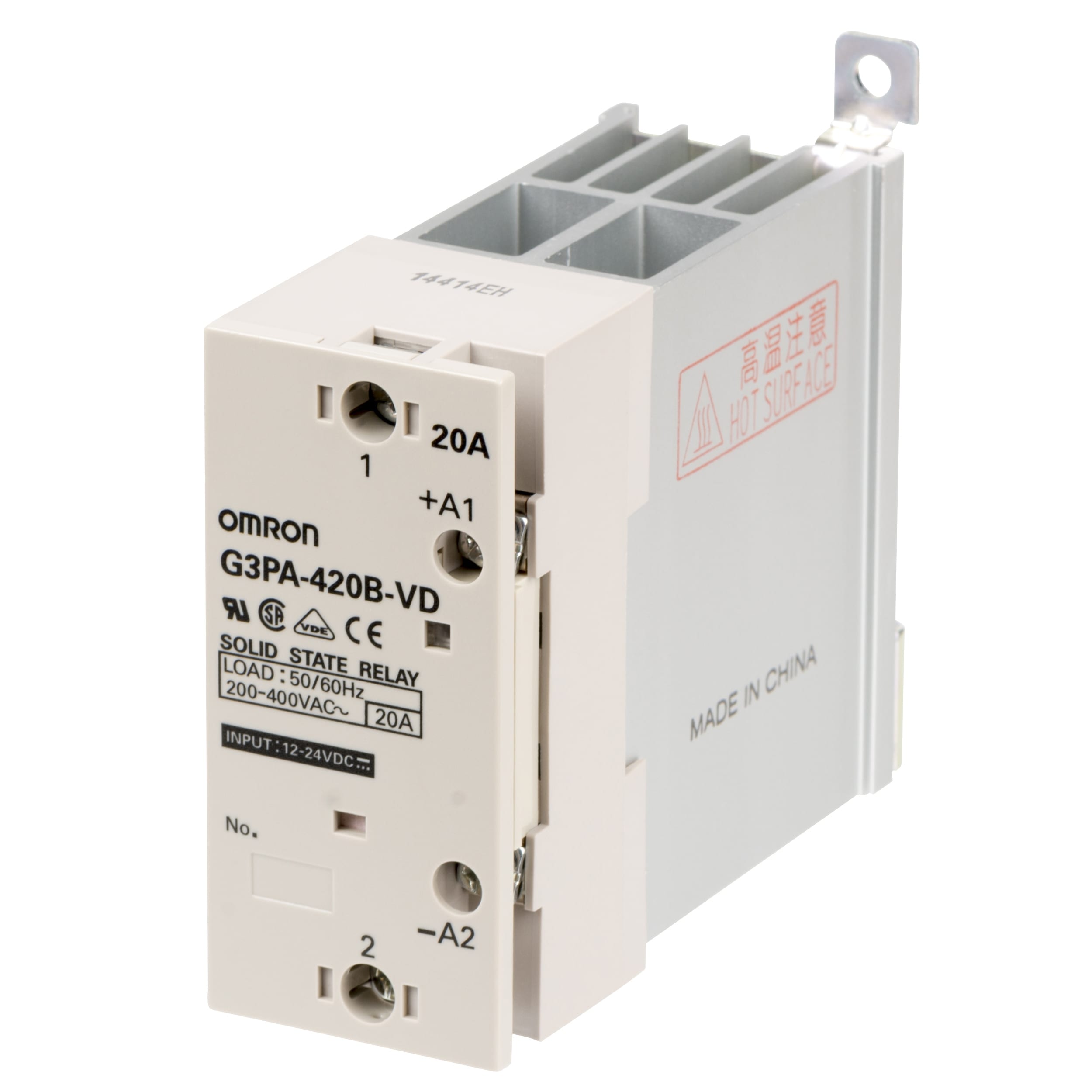 OMRON - OMRG3PA420BV-124820 RELE- STATICI 20 A/180... 400 VC.A.