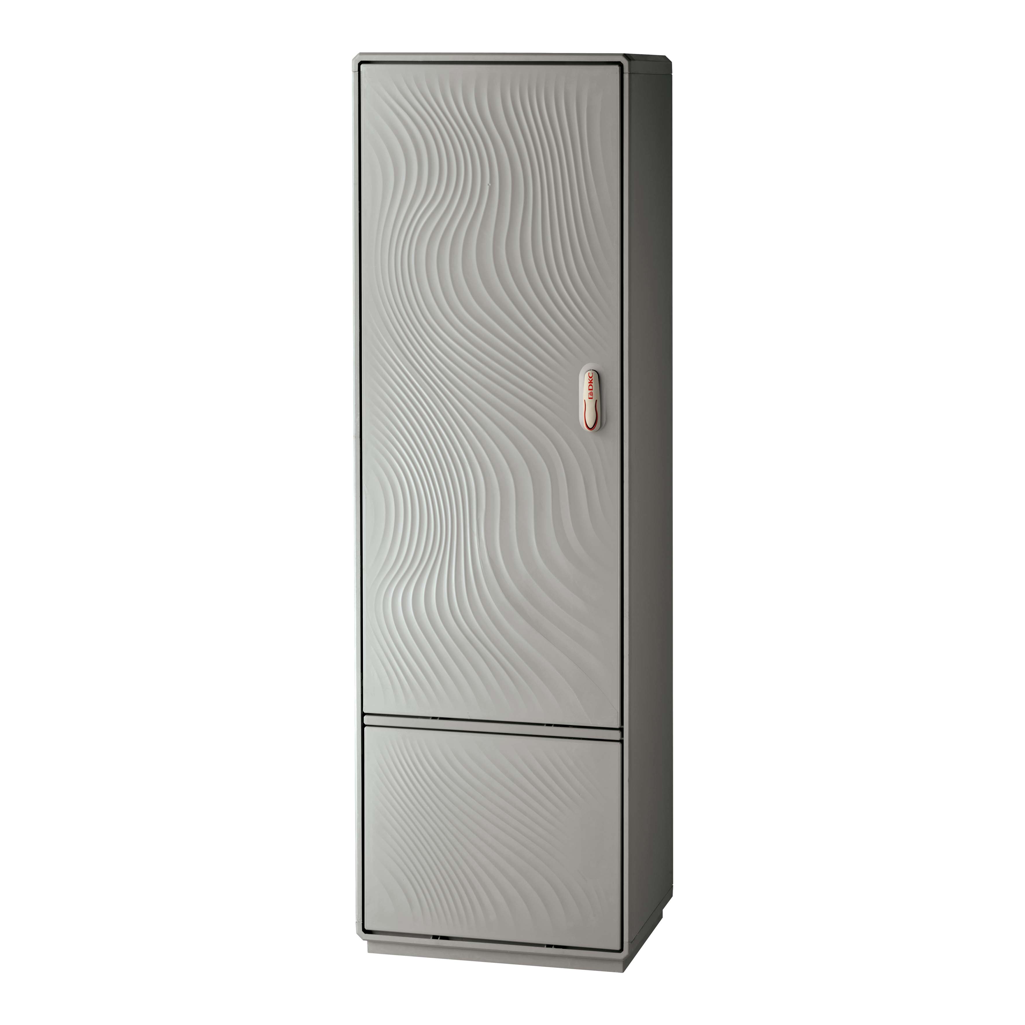 CONCHIGLIA - CON077519007 Serie GRAFI 5 - Armadio in vetroresina, senza ante, IP55, dimensioni 1840 x 580 x 460 mm (AxBxP)