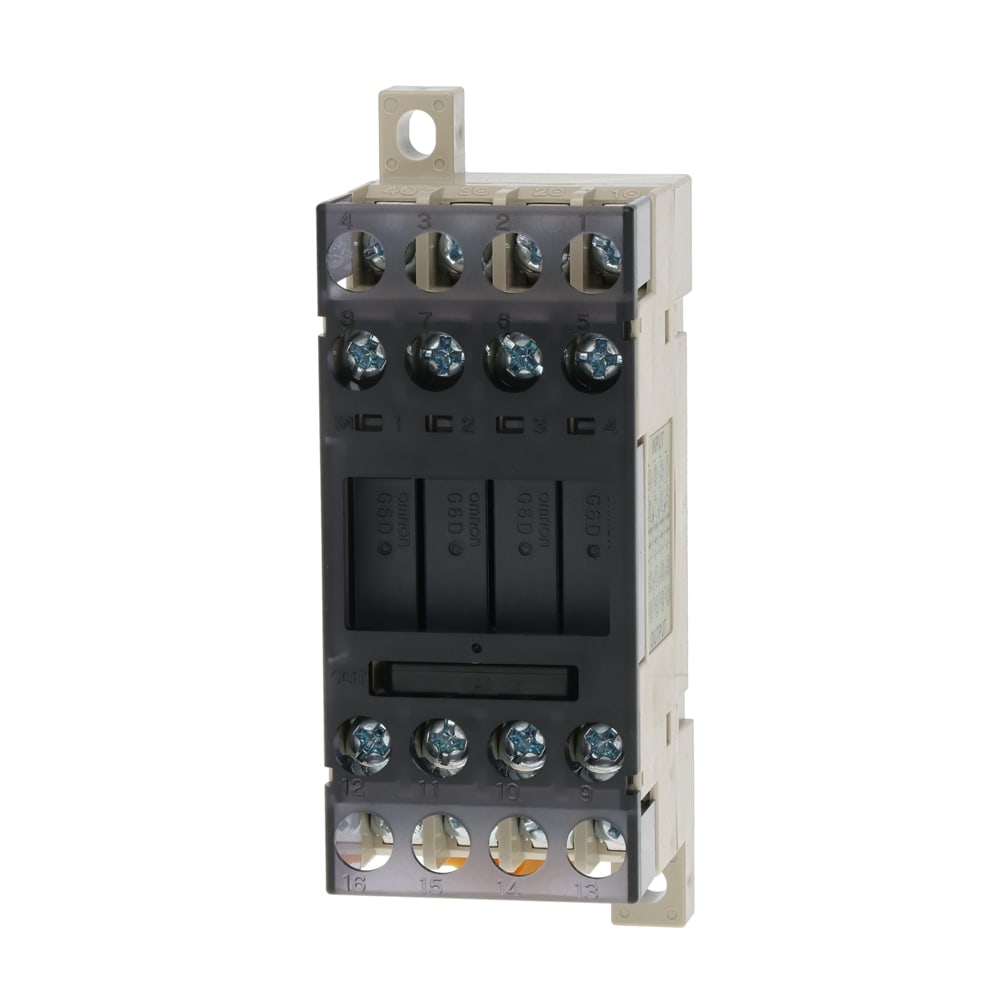 OMRON OMRG6DF4B24DC-12288 RELE-MOD4SPNODIN.TERMVITE.CONREL G6D.LED
