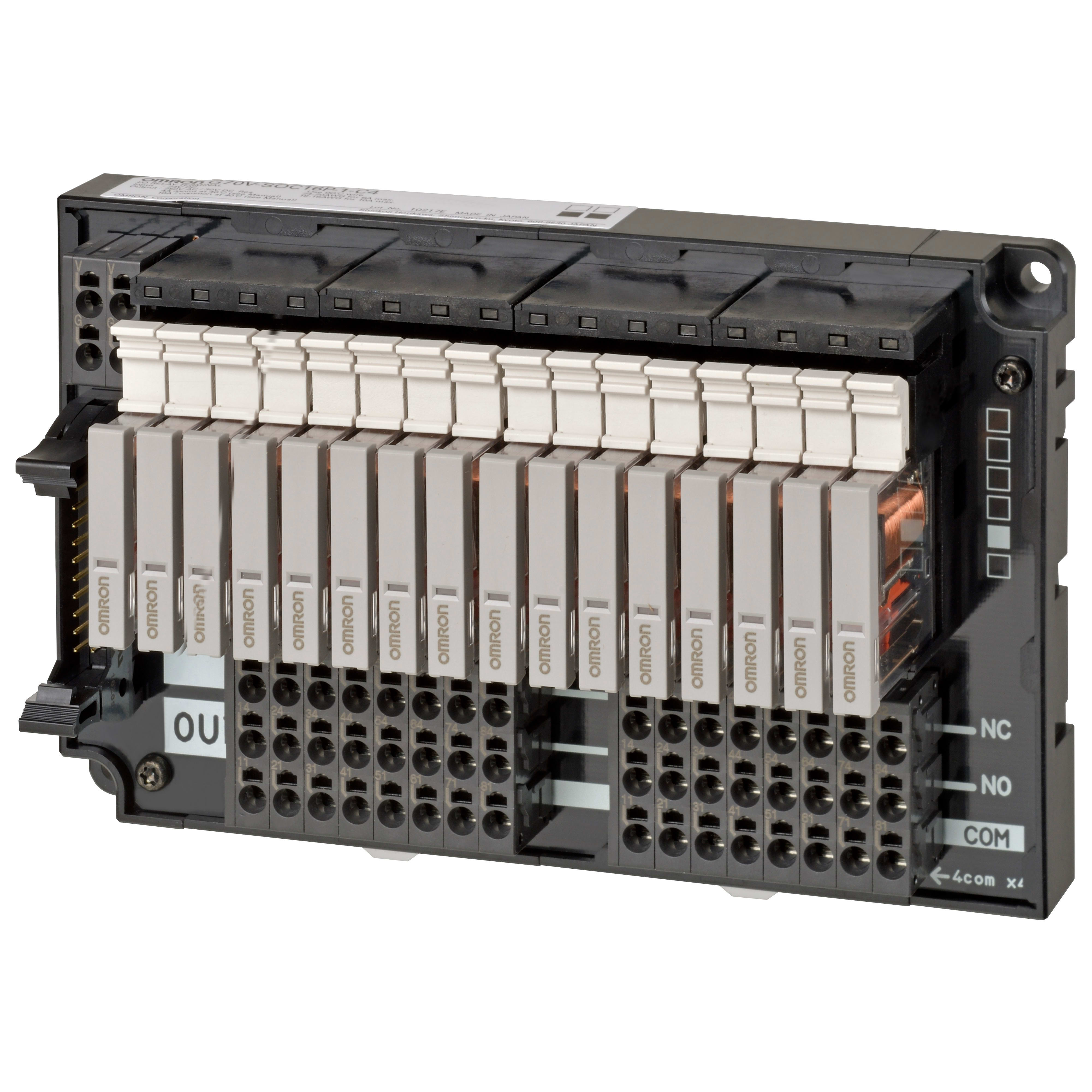 OMRON OMRG70VSOC16P1C4 MORSETTO A REL . USCITA PLC. 16 CANALI.