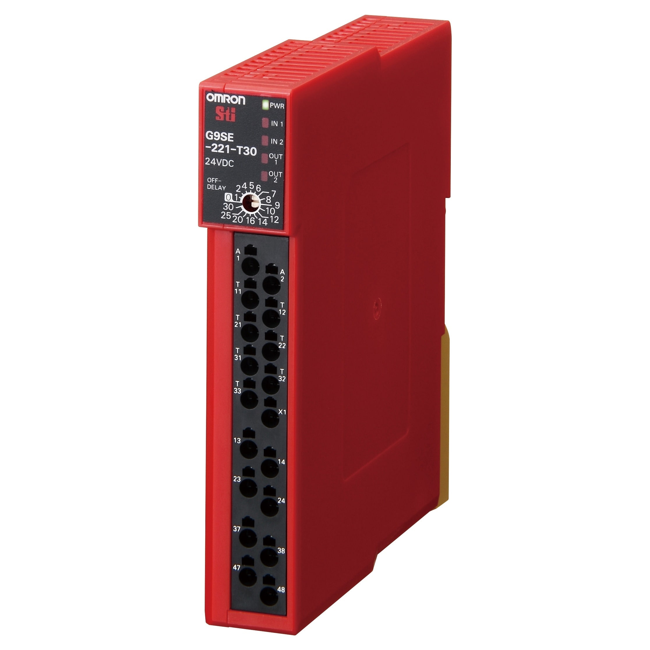 OMRON - OMRG9SE221T0-679416 MODULO SIC. 24VACDC 1O2CH 2NO+2NO_5S+1PN