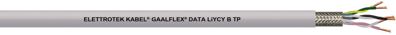 ELETTROTEK KABEL SPA EKB35030C54022M02M1 DATA LIYCY(B)TP GREY 2X2X0.25 DIN RING10