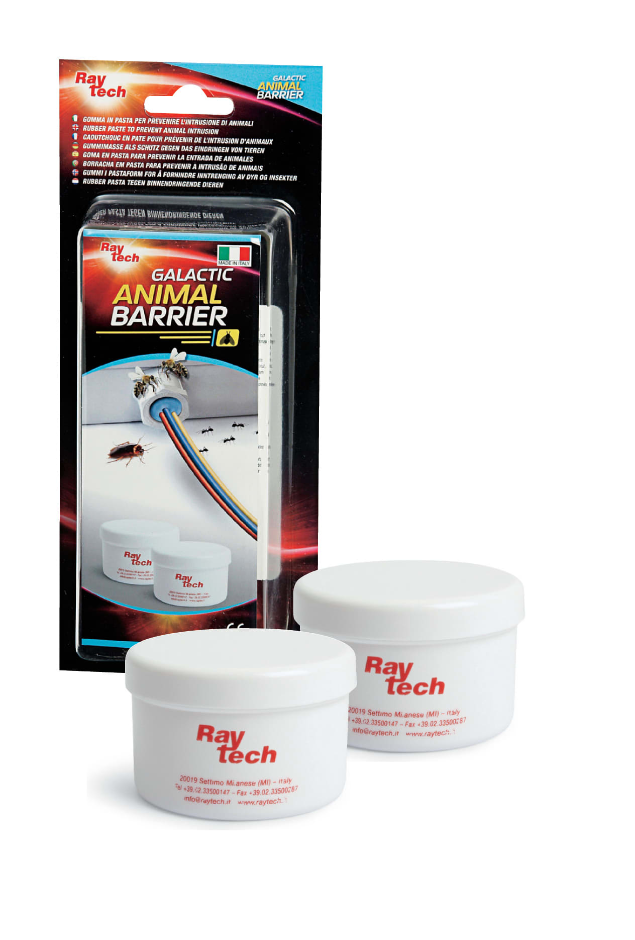 RAYTECH SRL RYTGALACTIC-ANIBAR GALACTIC ANIMAL BARRIER GOMMA BICOMPONEN