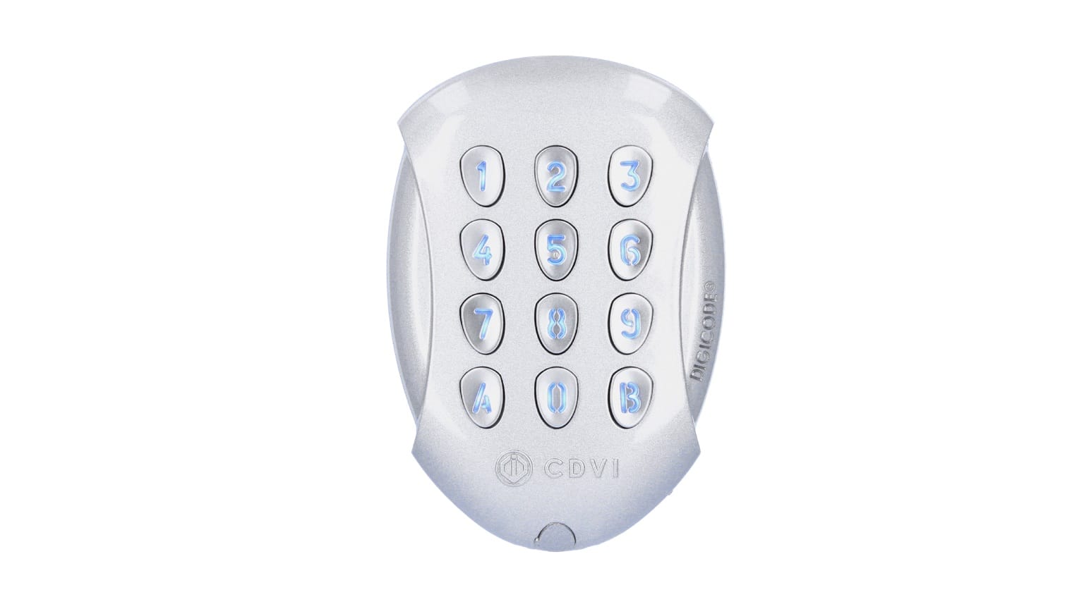 CDVI ITALIA SRL CDVGALEOW TASTIERA RETRO-ILLUMINATA IN ZAMAK WIEGA