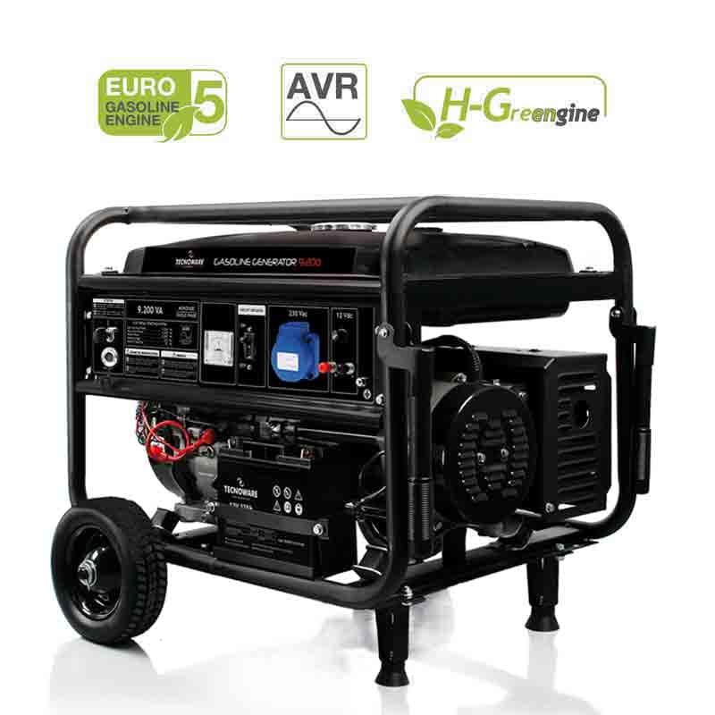 TECNOWARE SRL TCWFGE9200EA GASOLINE GENERATOR 9200VA ELECTRICAL/AUT