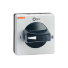 LOVATO LOVGAX67B MANIGLIA NERA LUCCHETT. IP65