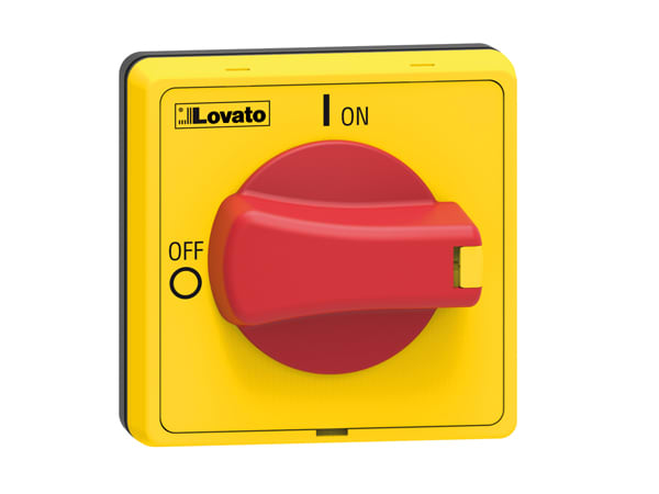 LOVATO LOVGAX68 MANOPOLA G/R 48X48 FISSAGGIO A VITE