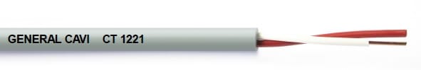 G.ECOL.CABLES SRL - GCO6T010113286 TE/R/BRONZ.DROPWIRECT1221 1X2X1,00 MAT.3