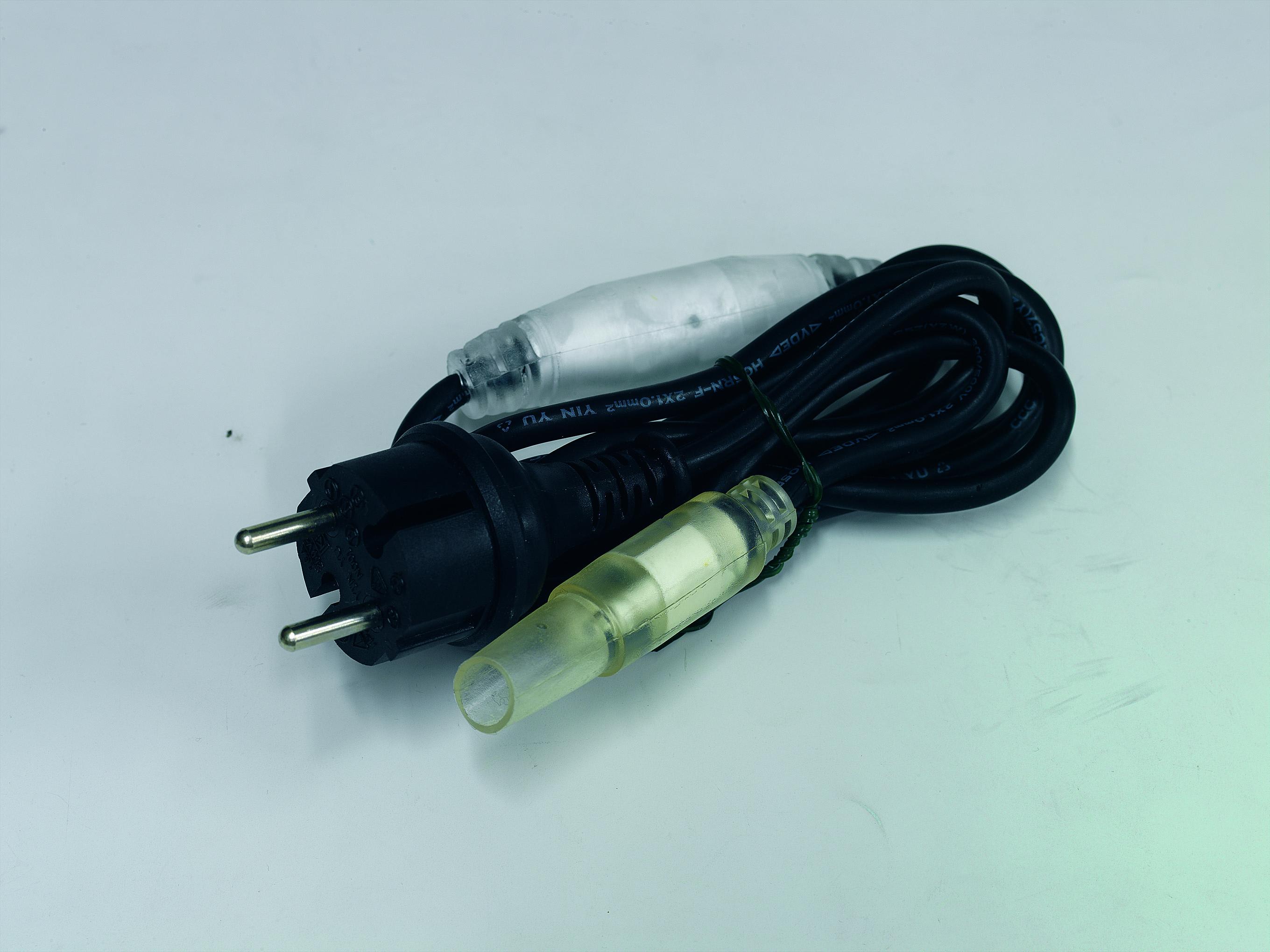 GIOCOPLAST NATALE SP - GCP15308989 CAVO ALIMENTAZIONE PER TUBO LED 2 FILI