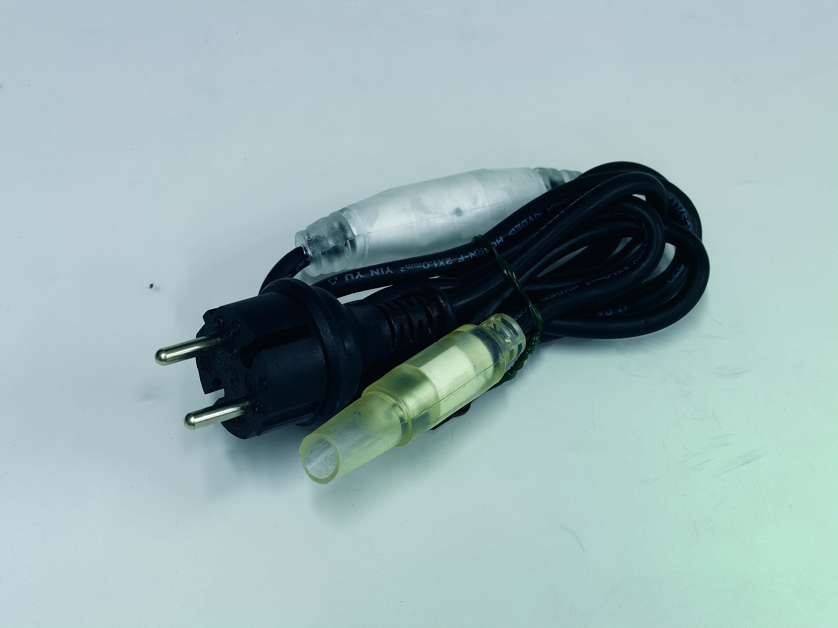 GIOCOPLAST NATALE SP GCP15308989 CAVO ALIMENTAZIONE PER TUBO LED 2 FILI