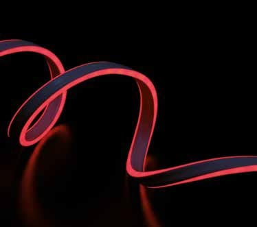 GIOCOPLAST NATALE SP GCP16813153 NEON FLEX ROSSO BIFACCIALE, 5 MT