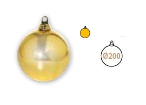 GIOCOPLAST NATALE SP GCP41500491 SFERA DIAM.200 ORO