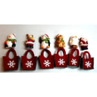 GIOCOPLAST NATALE SP GCP63010899 SOGGETTI IN POLIRESINA IN BORSINA REGALO