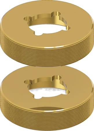 HENCO - CAPPELLOTTO CPLGDCACC0701 RIDUZIONE IN OTTONE DN32-DN25 (2 PZ)