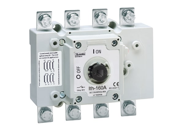 LOVATO LOVGE0125DT4 SEZION. 4P X APPL.FOTOVOLTAICHE ITH 125A