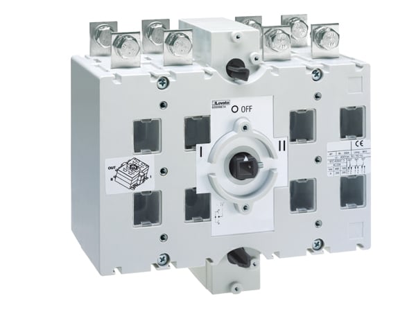 LOVATO LOVGE0400ET4 SEZIONATORE COMMUTATORE 4P AC21A 400A